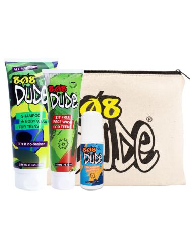 808Dude Certified Organic Deodorant for Teen Boys - Aluminum Free, Cruelty-Free, Vegan Ingredients - Kidz Armpit Detox 50ml - Buy Online on GoSupps.com