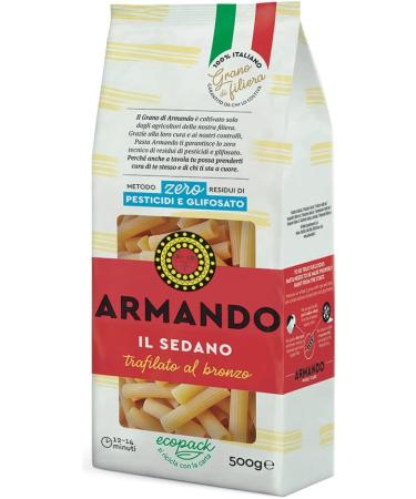  Italian Gourmet E.R. Armando Il Sedano Bronzed Pasta 100% Italian 500 g + Tomato Pulp Italian Gourmet Tomato Pulp 400 g - Buy Online on GoSupps.com
