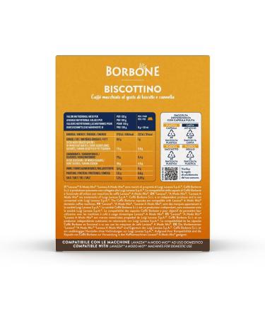 Caff Borbone 96 Capsules compatible with Lavazza a Modo Mio Soluble Drink with Biscottino flavor - Buy Online on GoSupps.com