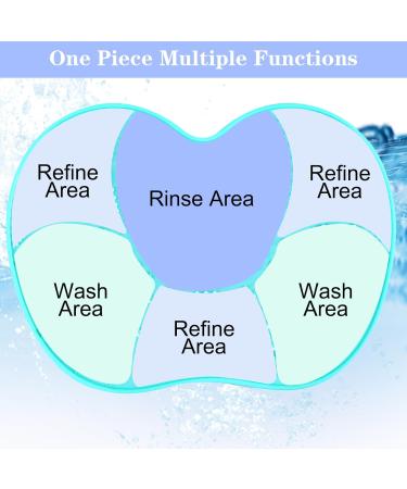 Sibba Makeup Brush Cleaner Mat & Silicone Cleaning Sponge Set | Efficient Brush Cleaning Solution | Essential Makeup Tools for Brushes & Cosmetic Care - Buy Online on GoSupps.com