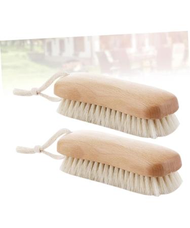 Solustre 4-Piece Shoe Brush Cleaner Set - Household Boot & Coat Cleaning Brushes with Handle | Durable Bristle Polishing Brush - Buy Online on GoSupps.com