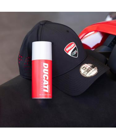 Ducati Sport Deodorant for Men - Amber Fougere Scent with Lavender Bergamot & Sandalwood - Perfect for Active Lifestyles - 5.07 oz - Buy Online on GoSupps.com