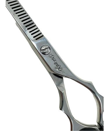 Tribal Jewelry Thinning Hair Scissors - Stainless Steel - Hairdresser - IG70111 - INKgrafiX Hairdressing Supplies Hair Cutting Styling Hair Scissors Thinning Hair Styling - Buy Online on GoSupps.com