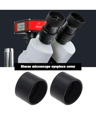 4PCS Soft Rubber Eyepiece Covers for 32-36mm Stereo Microscope - Eye Guards Shield Cups - 2 Oblique Angle & 2 Flat Angle Black - Buy Online on GoSupps.com
