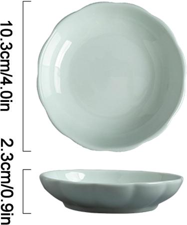 Fruit Bowl Snack Containers Appetizer Plate Set Ceramic Bowl Condiment Plate Soy Sauce Dipping Bowl Set Multi-Purpose Bowl Porcelain Dessert Salad Plate Breakfast Bowls - Buy Online on GoSupps.com
