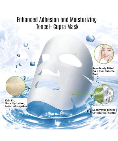 Amino Firming & Lifting Facial Sheet Mask - Reduce Fine Lines & Improve Elasticity | Collagen & Vitamin A | 5 Sheets for All Skin Types - Buy Online on GoSupps.com