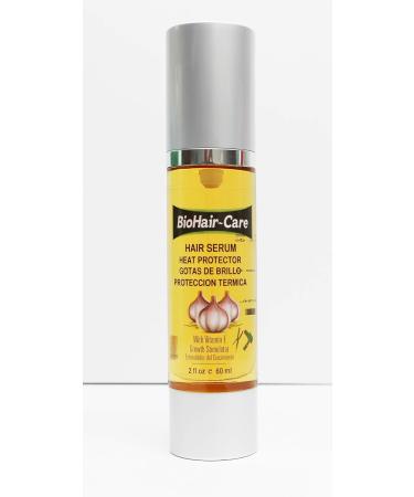 Bio-Hair Garlic Hair Serum Heat Protector 2oz - Nourish & Protect Your Hair | International Shipping Available - Buy Online on GoSupps.com