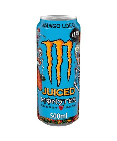 Monster Juiced Energy Juiced Mango Loco - Energy drink 0.50 liters 1 piece