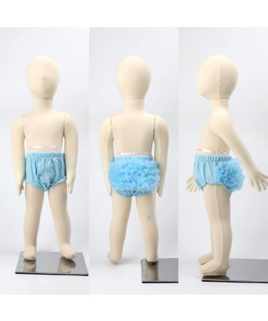 Hoolchean Baby Infant Girls 2PCS Set Tulle Ruffle Bloomer 0-6 Months in Blue & Purple - Buy Online on GoSupps.com