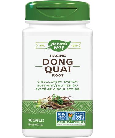 Nature's Way Dong Quai Root Health Supplement 100 Count