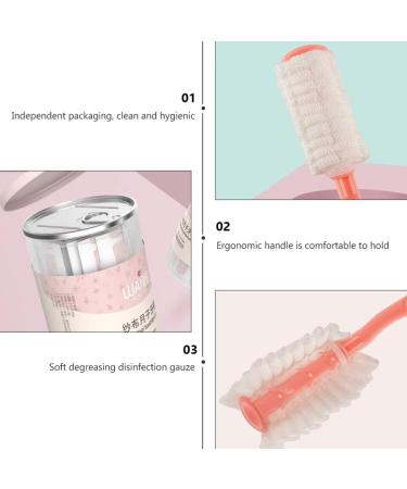 Heallily 30-Piece Disposable Toothbrush Gauze & Tongue Cleaner Soft Dental Care for Newborns Babies & Pregnant Women | International Shipping - Buy Online on GoSupps.com