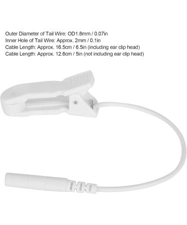 Electrode Lead Cable 10pcs 2.0mm Ear Clip Electrode Wire Connecting Cable for Digital TENS Massage Machine Electrode Lead Wire Ear Clip Electrode Connecting Cable Breast Ear Massage Clip - Buy Online on GoSupps.com
