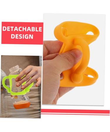 Abaodam 10 Pcs Silicone Bottle Handle Bottle Handle Bottle Handles Bottle Grip Bottle Handle Handle Multifunction Newborn Milk 13.00X7.00X6.50CMx5pcs Assorted Colorx5pcs - Buy Online on GoSupps.com