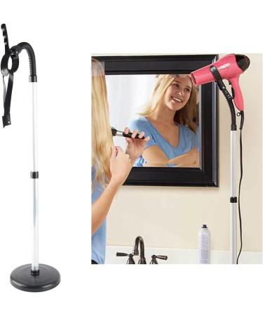 Yosoo Adjustable Hair Dryer Stand with Flexible Neck Grip Dryer in Any Position Accessory for Hair Blowing Fingernails or Pets - Buy Online on GoSupps.com
