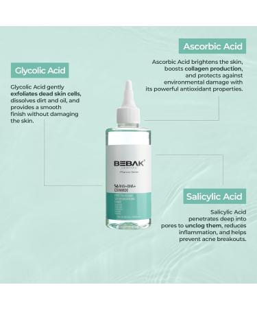 Bebak Pore Tightening Sebum Balancing Toner 200 ML - Buy Online on GoSupps.com