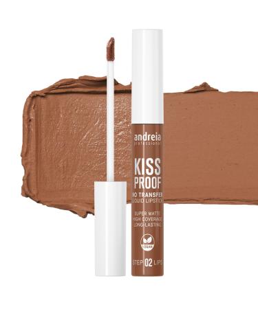 Andreia Andreia Kiss Proof Lipstick No. 6 Light Chocolate 10 ml