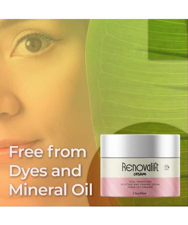 (2 Pack) Renovalift Face Cream Renovalift Skin Cream with All Natural Ingredients Advanced Facial & Neck Moisturizer with Premium Uplifting & Firming Cr me for Women Supporting Healthy Skin (5 oz.) - Buy Online on GoSupps.com