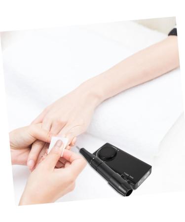 DRESSOOS Portable Nail Drill Nail Polisher Aluminum Alloy Miss Clothing Set Mini Sanding Tool 14X7X2.5CM Black - Buy Online on GoSupps.com