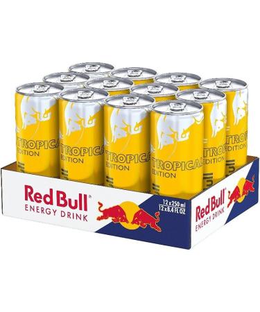 RED BULL Tropical Edition 12 x 250 ml - Buy Online on GoSupps.com