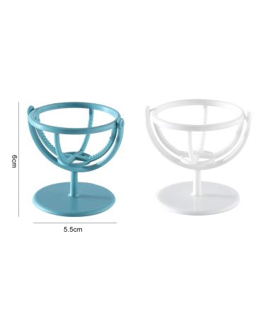 Buy Rotatable Make-Up Sponge Stand Holder 4-Piece Drying Rack for Make-Up Puffs & Eggs Plastic Display Stand for International Shipping - Buy Online on GoSupps.com