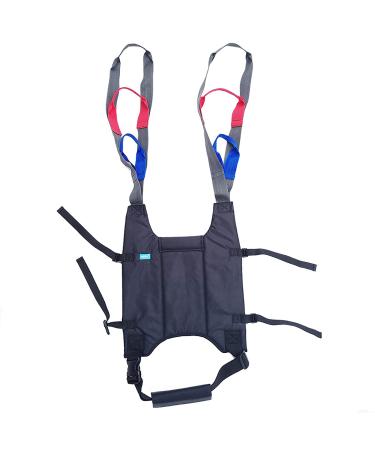 Liulijun Transfer-Nursing Schlingen-Lift walking standing aid belt invalid toilet transformer belt full body trainer with shared legs exercise support load capacity: 400 pounds