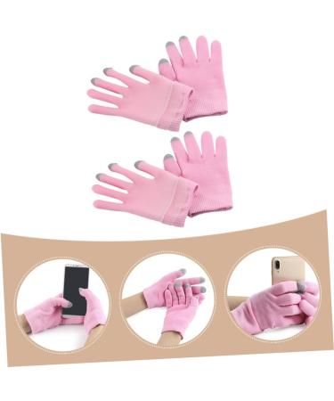 Housoutil 2 Pairs Moisturizing Gloves Dry Cracked Hands Cover Moisturizing Sleeping Gloves Hand Beauty Supply Hand Spa Gloves Moisture Gel Gloves Conductive Yarn White Gloves Daily Use Miss - Buy Online on GoSupps.com