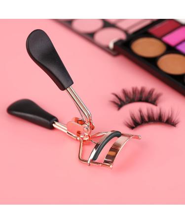 Sibba Professional Eyelash Curler with 10 Extra Silicone Pads - No Pinching, All Eye Shapes - Gold - Buy Online on GoSupps.com