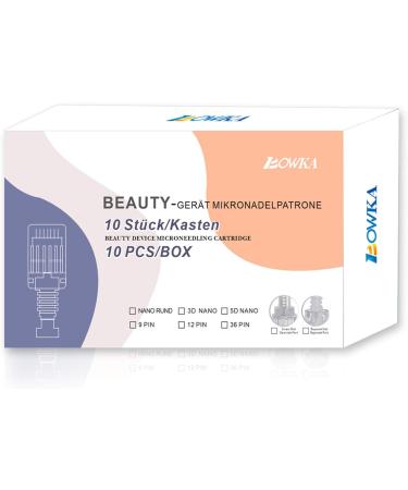 Buy Bowka 36 Pins Electric Microneedling Pen Replacement Needles | Universal Derma Pen Cartridges - Adjustable Bajonett-Slitz - 10 Pack - Buy Online on GoSupps.com
