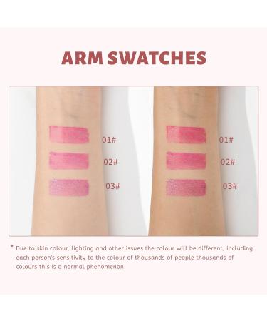 Buy 3 Pcs Magic Color Changing Glitter Lipstick - Long Lasting PH & Warming Lip Balm (Rose Peach Apricot) | International Shipping - Buy Online on GoSupps.com