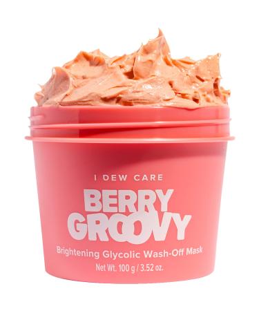I Dew Care Berry Groovy Brightening Glycolic Wash-Off Beauty Mask 3.52 oz (100 g)