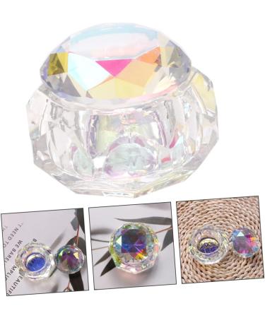 Ipetboom Crystal Dappen Dish Crystal Glass Nail Dappen Dish Glass Containers Glass Crystal Nailart Cup Glass Dishes Glass Ashtray Nails Glass Dish Nail Dappen Bowl Care Miss Penholder - Buy Online on GoSupps.com