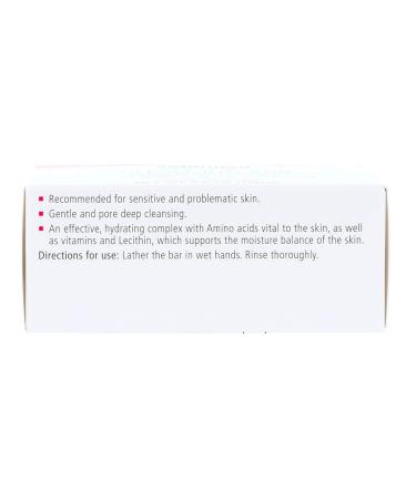 SEBAMED Cleansing Bar - Gentle Soap-Free Hydrating Cleanser for Sensitive Skin - Pack of 2 (150g) - Vitamins & Lecithin - Buy Online on GoSupps.com