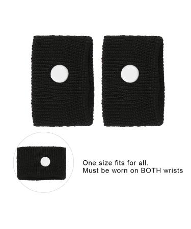 Anti-Nausea Wristbands - 1 Pair for Travel Motion Sickness Relief - Sea, Car, Flying - Anti-Nausea Relief Wristband - Buy Online on GoSupps.com