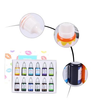 FRCOLOR 24 Pcs Lip Glaze Pigment - Premium Lip Gloss Raw Material Perfect for DIY Beauty - 0.04 Ounce (Pack of 1 - Buy Online on GoSupps.com