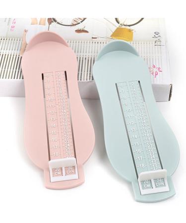 Kids Tools Foot Measuring Device - Baby Kids Shoe Size Measure Gauge (Plain Blue) - Toddler Gift - Buy Online on GoSupps.com