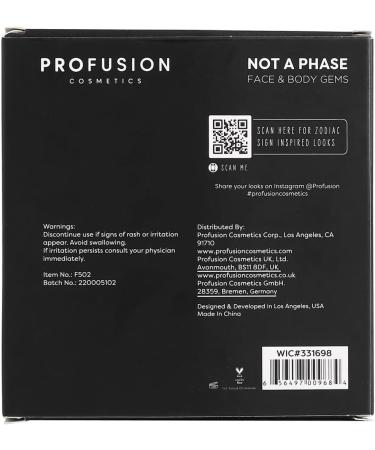 Profusion Cosmetics Star Child Face & Body Gems - Illuminate Your Beauty for Festivals | Cosmic Looks & Flawless Glow - Buy Online on GoSupps.com