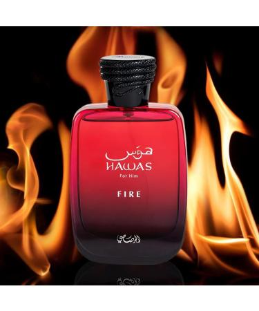 RASASI Hawas Ice For Him & Hawas Fire Eau De Parfum Sprays 100ML (3.4 OZ) Fresh Bold & Fiery Fragrances For A Lasting Impression. (Ice & Fire Bundle) ICE N FIRE BUNDLE - Buy Online on GoSupps.com