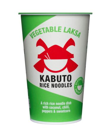 Kabuto Kabuto Noodles Vegetable Laksa Lot de 6 (6 x 65 g)