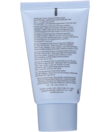 Estee Lauder Perfectly Clean Splash Away Foaming Cleanser 1oz/30ml - Buy Online on GoSupps.com