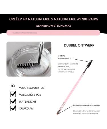 Brow gel eyebrows wax Waterproof eyebrow styling wax for feathered Daily use eye brow lift makeup shapes cosmetics for women girlfriend mother - Buy Online on GoSupps.com