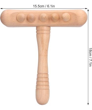 Wooden Therapy Massage Tools - Portable Gua Sha Stick for Body Shaping & Anti-Cellulite Lymphatic Drainage - Buy Online on GoSupps.com