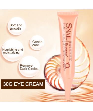 Snail Extract Eye Cream for Wrinkles, Bags, Dark Circles & Crow's Feet - 30g - Buy Online on GoSupps.com