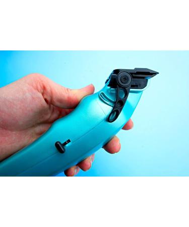 Supreme Trimmer Vader Clipper STC5098 | 7500 RPM Hair Trimmer with DLC Taper Blade | 210 Min Run Time | Professional Barber Clipper | Light Blue - Buy Online on GoSupps.com