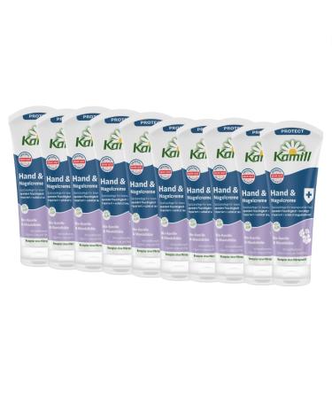 Kamill Protect Hand & Nail Cream 100ml - Soothes and protects permanently with Almond Blossoms and Panthenol Free of Parabens and Animal Ingredients (10)