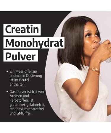 NUTRINAX Pure Creatine Monohydrate 1000g - Micronized 200 Mesh Vegan No Additives - International Shipping - Buy Online on GoSupps.com