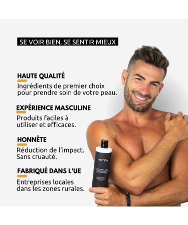 FETEN Set Antichute Homme avec Shampooing 400ml et S rum Spray 100ml Traitement Anti Chute Cheveux Fortifiant Repousse Rapide Lotion Activateur Croissance Hair Growth Cuir Chevelu Peptides Set Serum + Shampooing - Buy Online on GoSupps.com