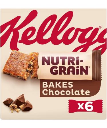 Kellog's Nutri-Grain Bakes Raisin Snack Bars and Kellogg's Nutri-Grain Bakes Chocolate Snack Bars - Buy Online on GoSupps.com