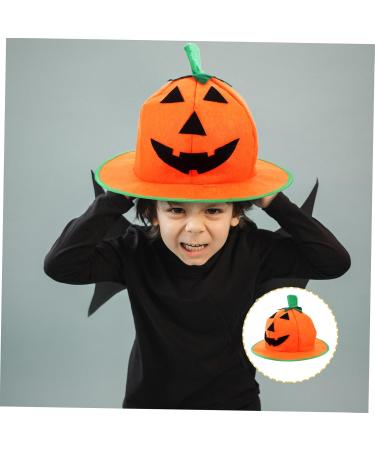 Yardenfun Halloween Caps Cosplay Prop cloth Pumpkin Prop Halloween Pumpkin Hat - Buy Online on GoSupps.com