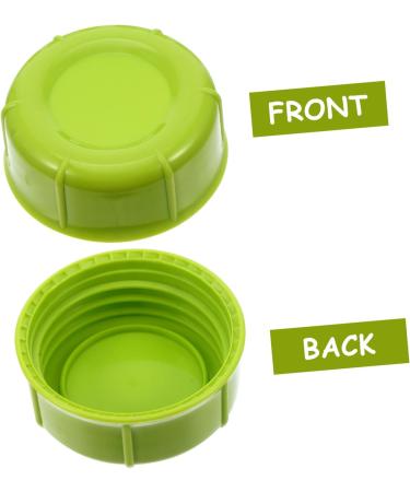 BESTonZON 30 Pcs Baby Bottle Seal Cap Milk Bottle Caps Replacement Baby Bottle Replacement Cap Nursery Bottle Lids Breastmilk Bottles Cap Kit Girl Child Glasses Food Grade Pp Water Proof Greenx3pcs 4.3x4.3x1.5cmx3pcs - Buy Online on GoSupps.com