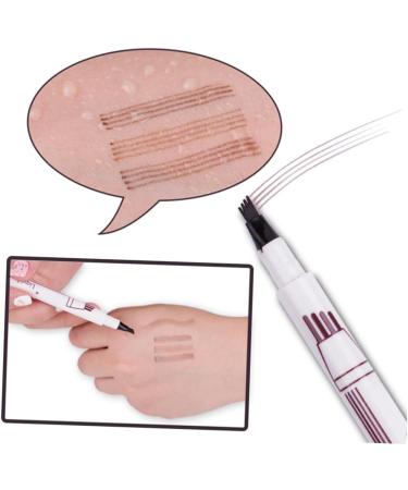 VINTORKY Eyebrow Makeup Tool Eyebrow Pencil Waterproof Brow Pencil Waterproof Eyebrow Pen Liquid Eyebrow Pen - Buy Online on GoSupps.com